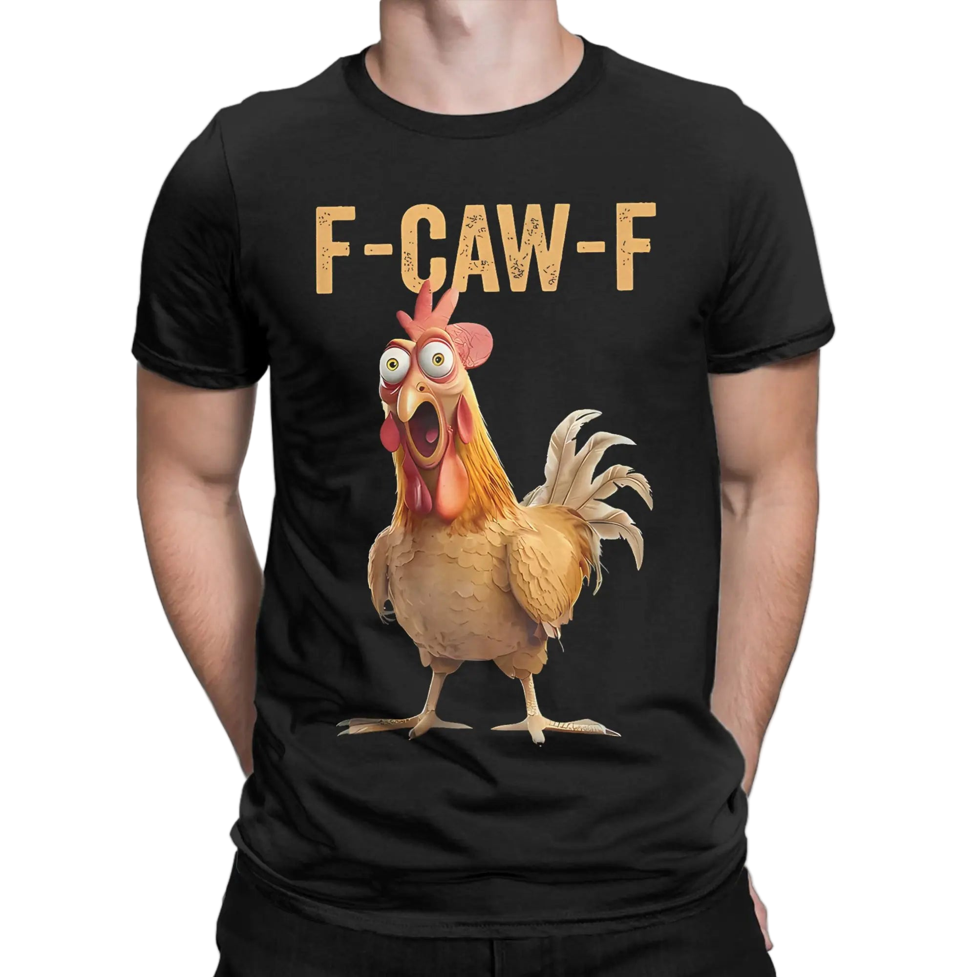 F-Caw-F Humor T-Shirt – Stick Ut med Stil & Komfort
