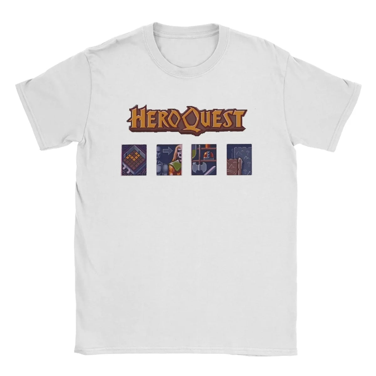 90-Talets Rollspel HeroQuest T-Shirt