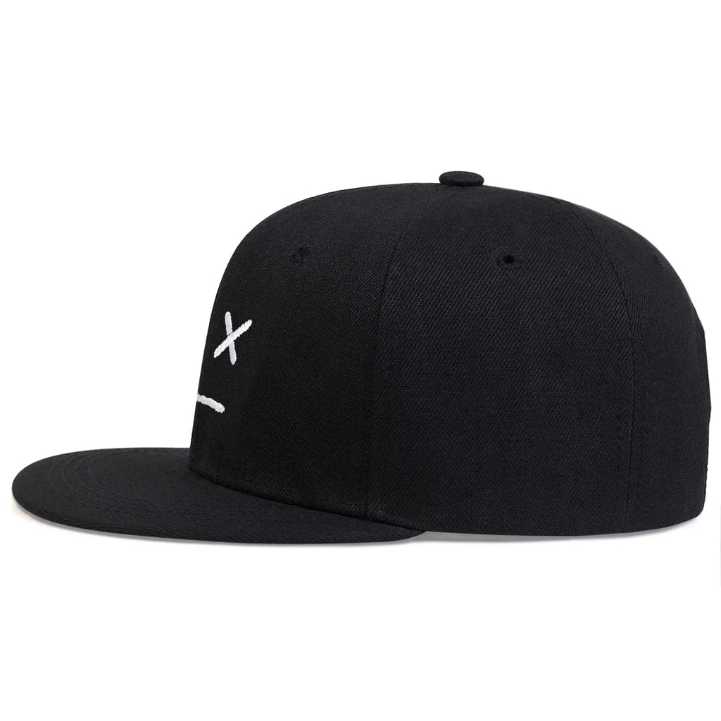 XX Smiley Face – Broderad Hip Hop-keps