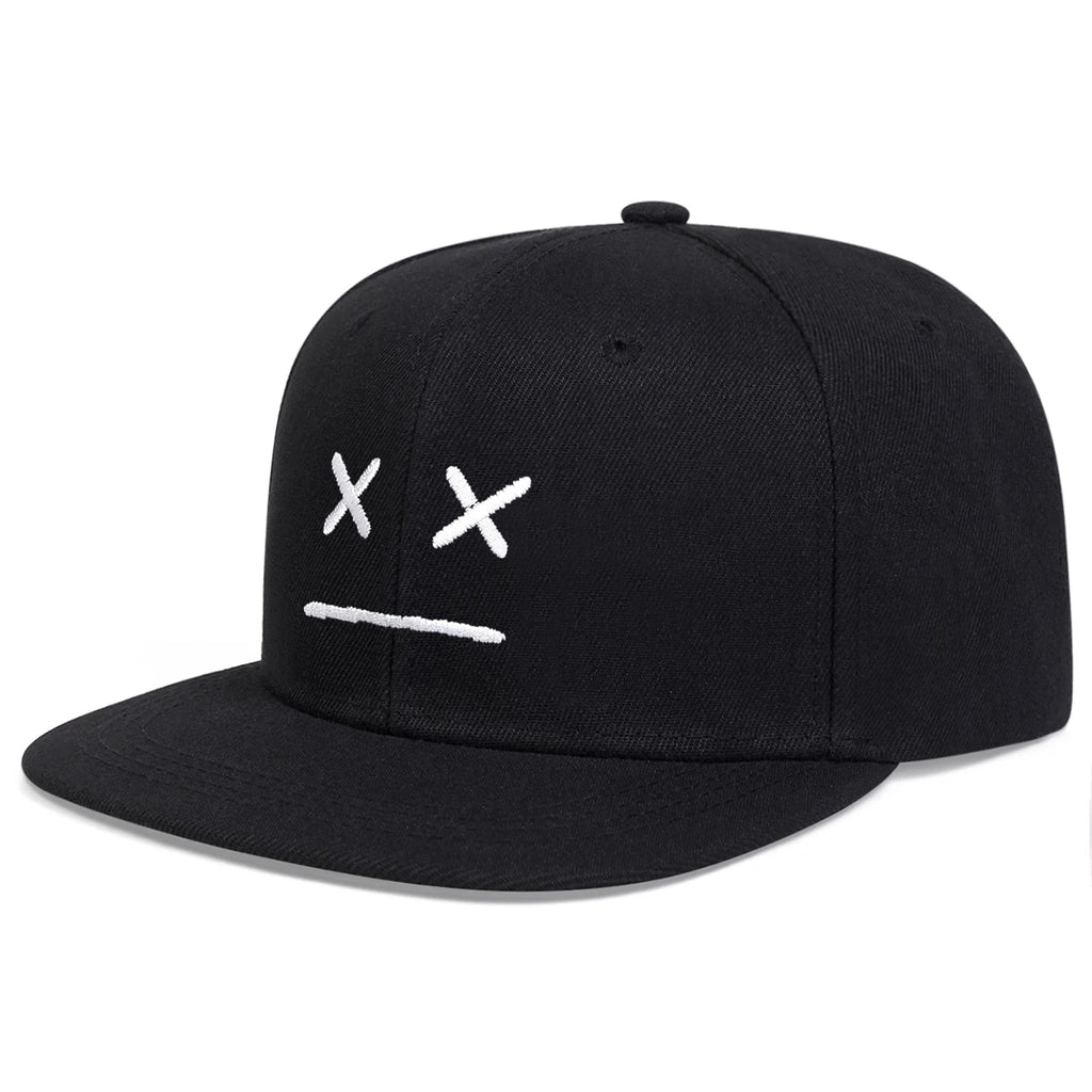 XX Smiley Face – Broderad Hip Hop-keps