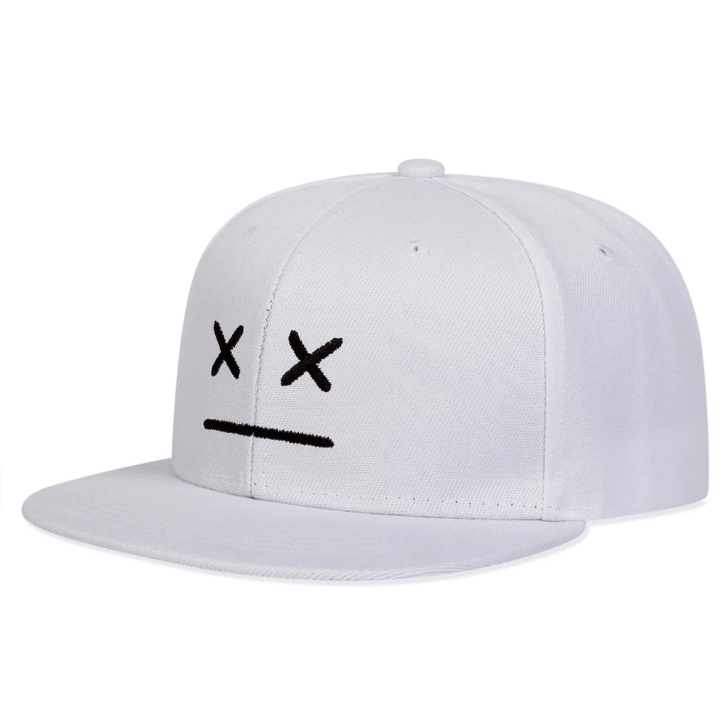 XX Smiley Face – Broderad Hip Hop-keps