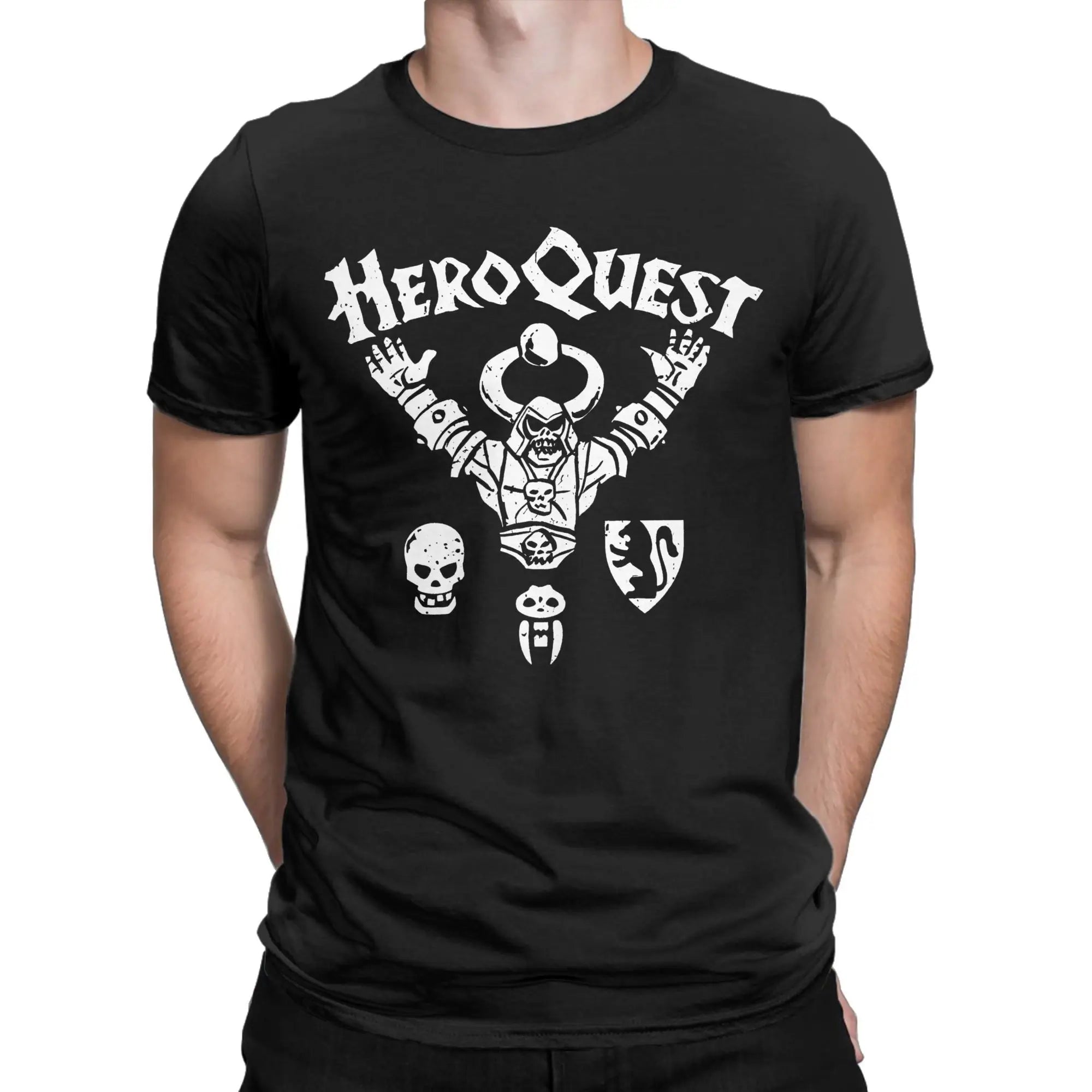90-Talets Rollspel HeroQuest T-Shirt