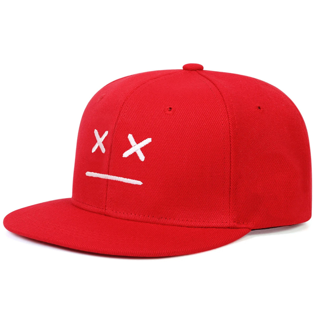 XX Smiley Face – Broderad Hip Hop-keps