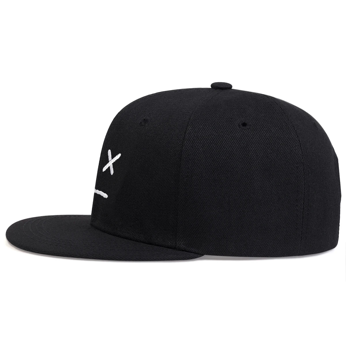 XX Smiley Face – Broderad Hip Hop-keps