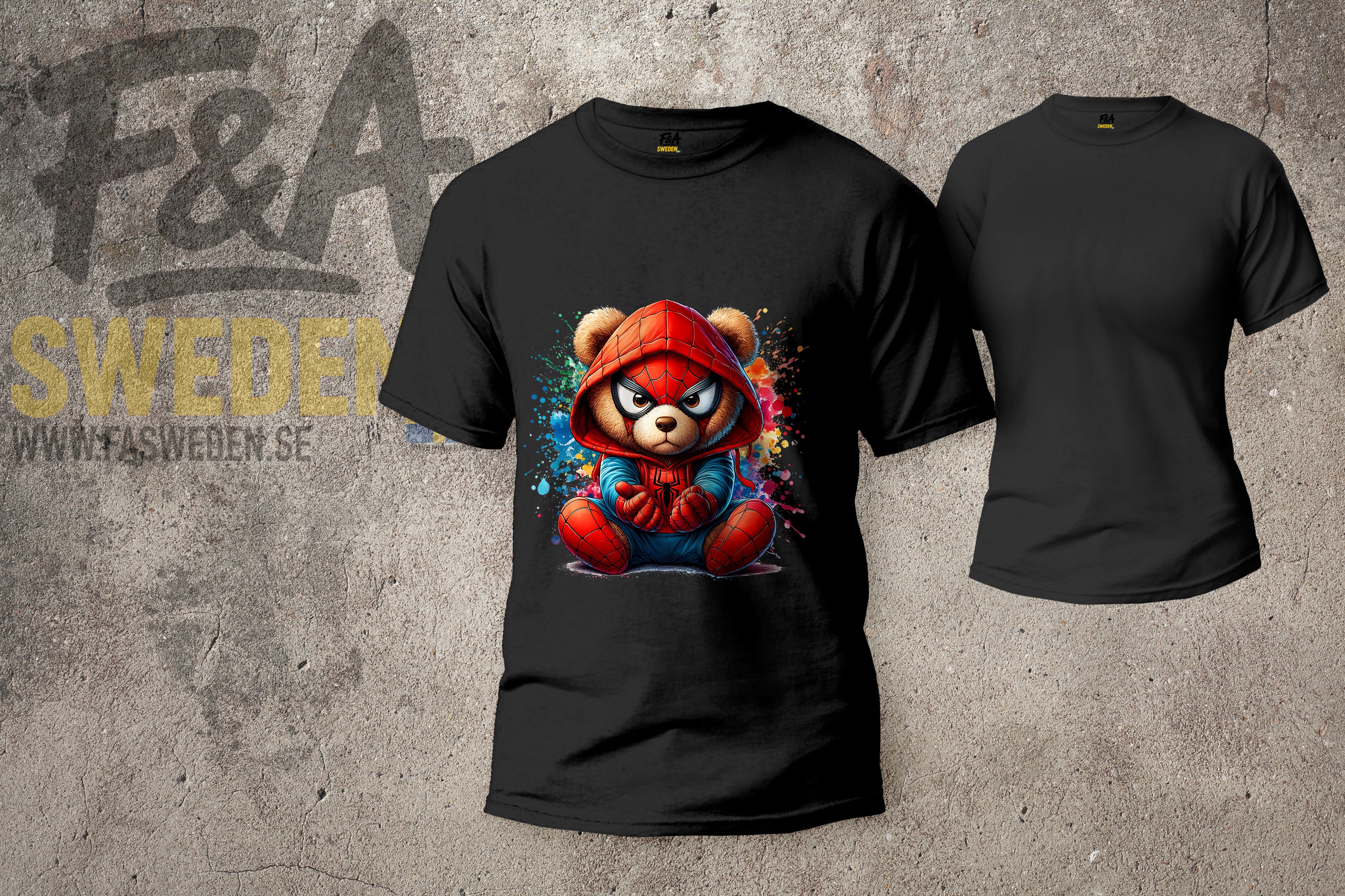 🐻 Coola Björnar – Direkt på Din T-shirt!